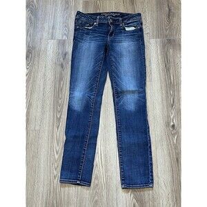 American Eagle Outfitters Jeans Womens Size 8 Blue Regular